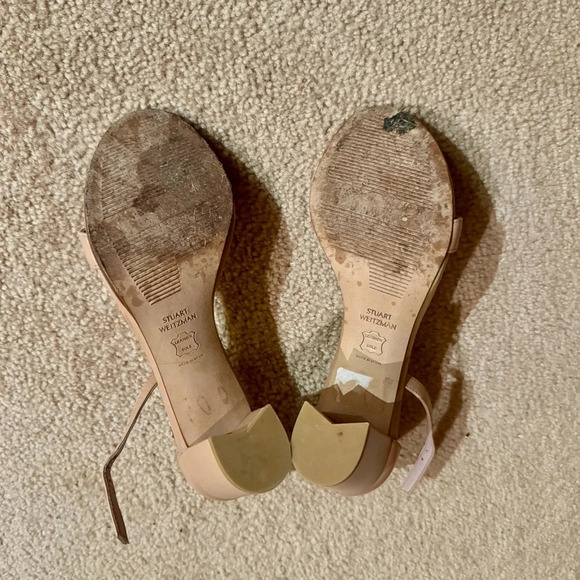 Stuart Weitzman‎ Nearly Nude Bambina Beige Size  5.5 - Picture 4 of 4